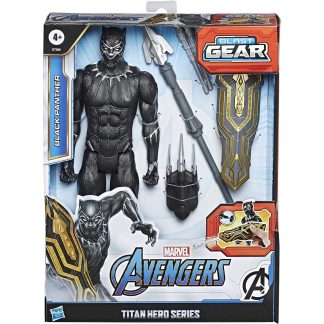 Avengers Juodoji pantera su ginklu
