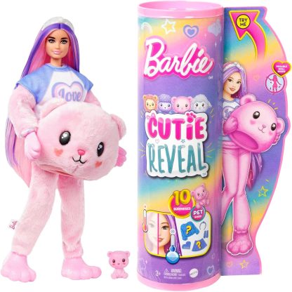 Barbie Lėlė Barbie Cutie Reveal meškutis HKR04