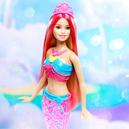Barbie - Lėlė Barbie šviečianti undinėlė, DHC40