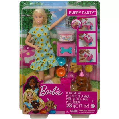 Barbie - Rinkinys Šunelių vakarėlis, GXV75