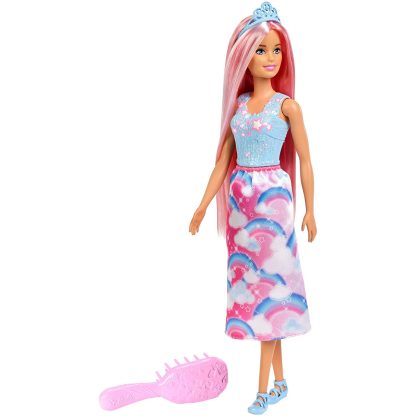 Barbie - lėlės Barbi Dreamtopia magiškų plaukų rinkinys.