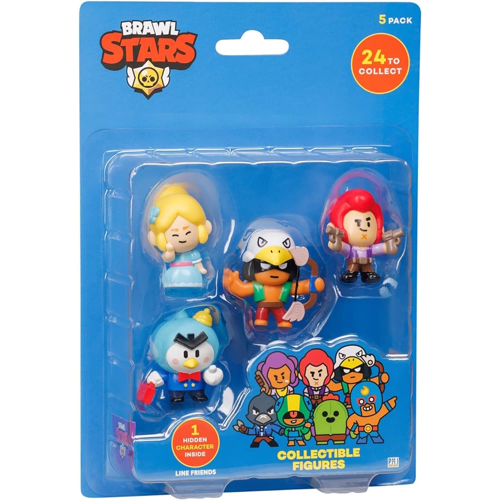 Brawl Stars Figūrėlių rinkinys 5 vnt