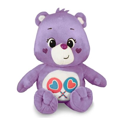 Care Bears - Pliušinis žaislas meškiukas, violetinis - 28 cm
