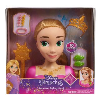 Disney Princess Lėlės galva šukuosenoms daryti Rapunzel