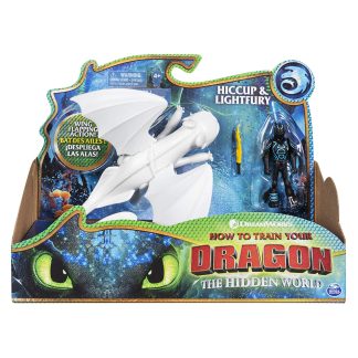 Dragons - Slibino figūrėlė Lightfury and Hiccup