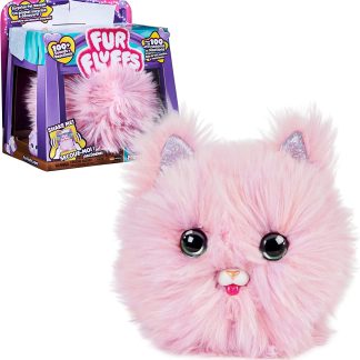 Furfluffs žaislas Interaktyvus kačiukas-kamuoliukas, rožinis