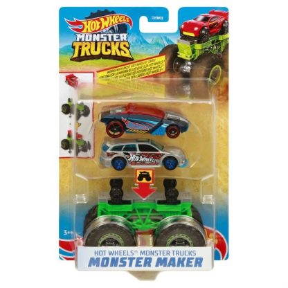 Hot Wheels - Automodelių Monster Trucks rinkinys - 3 vnt.
