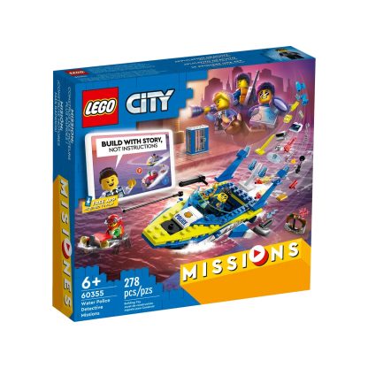 LEGO City - Vandens policijos detektyvų misijos