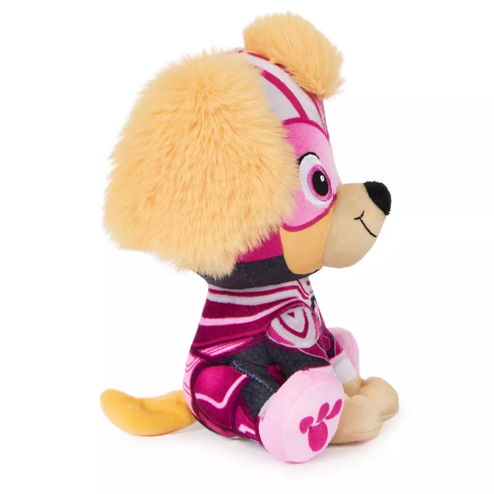 Paw Patrol – Mighty Pups pliušinis žaislas šuniukas Skye - 19 cm - Image 4
