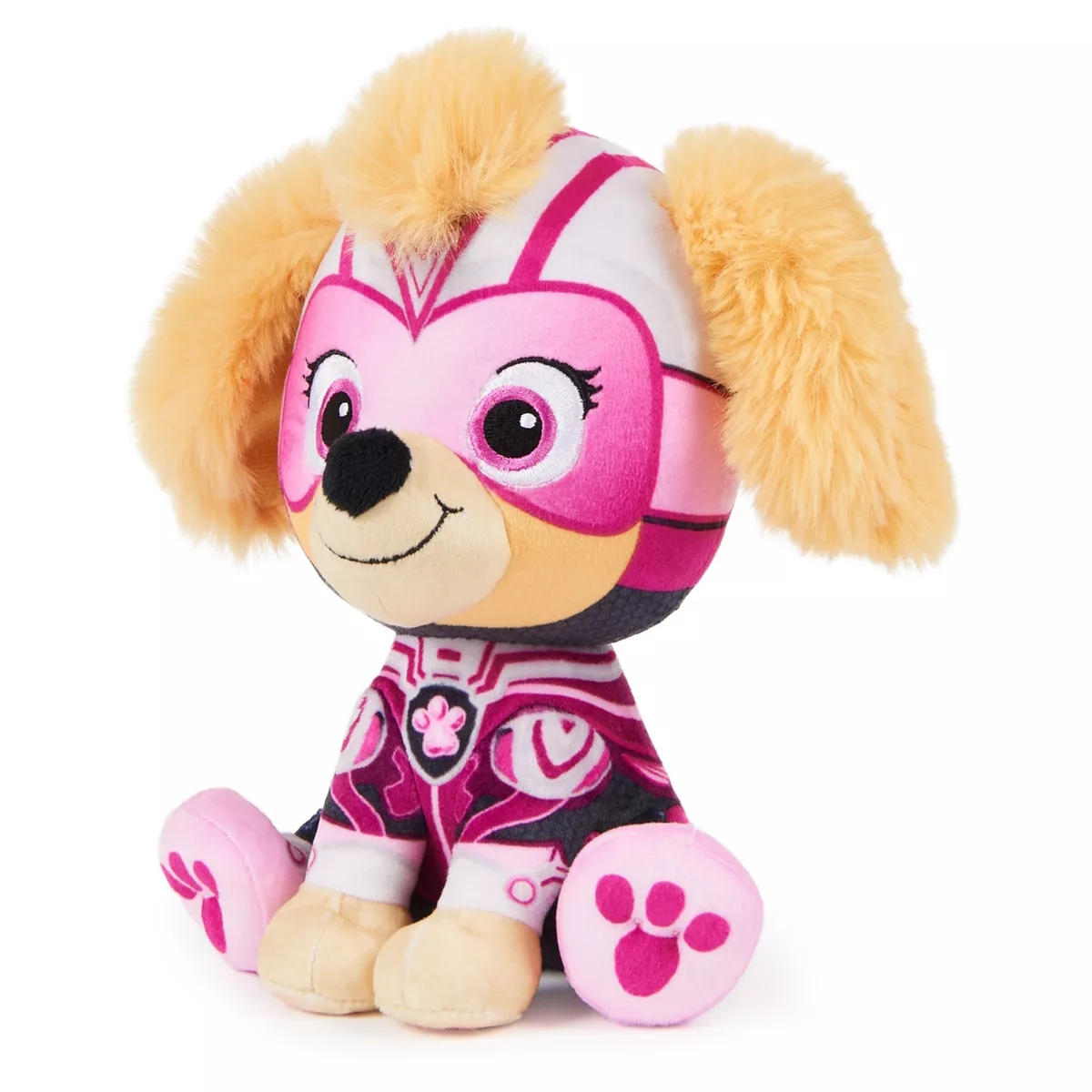 Paw Patrol – Mighty Pups pliušinis žaislas šuniukas Skye - 19 cm - Image 3
