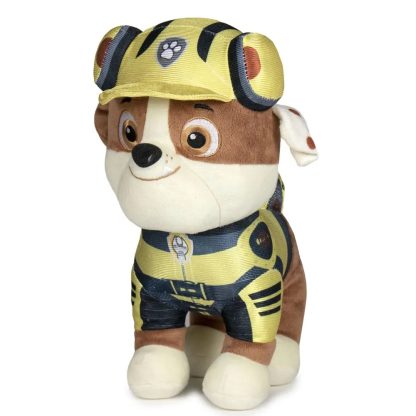 Paw Patrol – Pliušinis žaislas šuniukas Rubble, The Movie - 27 cm