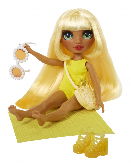 Rainbow High – Stilinga paplūdimio lėlytė Swim - 24cm - Image 4