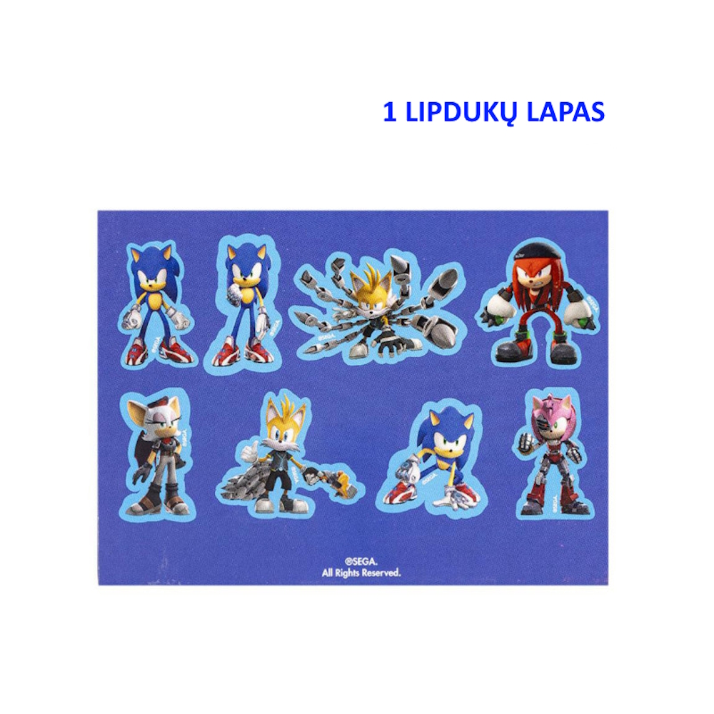 Sonic The Hedgehog - Piešimo rinkinys Ežiukas Sonikas - Image 6