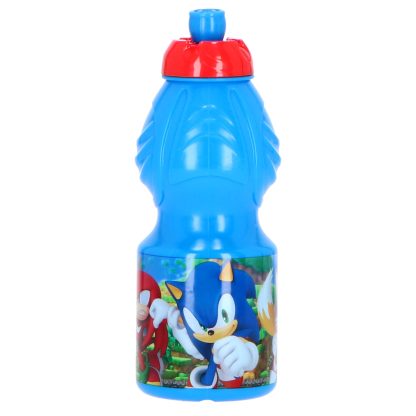 Sonic The Hedgehog Ežiukas Sonikas Plastikinė sportinė gertuvė 400 ml