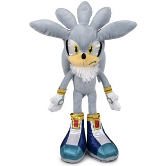 Sonic The Hedgehog - Pliušinis žaislas Silver - 30 cm