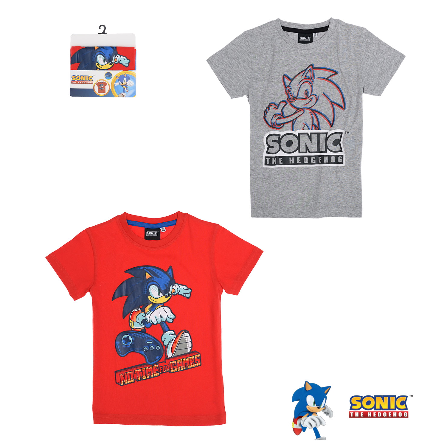 Sonic The Hedgehog Vaikiški marškinėliai