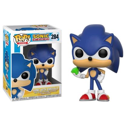 Sonic The Hedgehog Žaislinė figūrėlė Sonic with Emerald Funko POP
