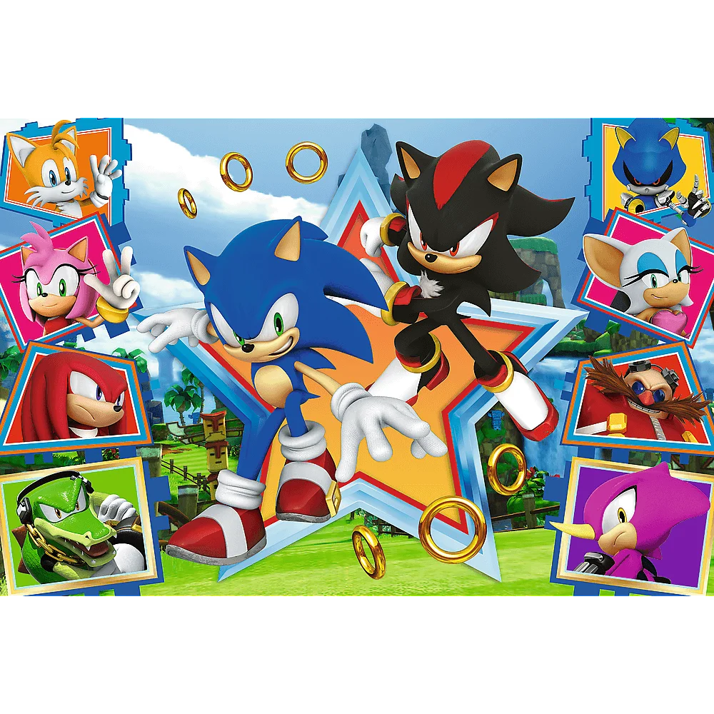 Sonic the Hedgehog - Dėlionė ežiukas Sonikas, 100 dalių - Image 2