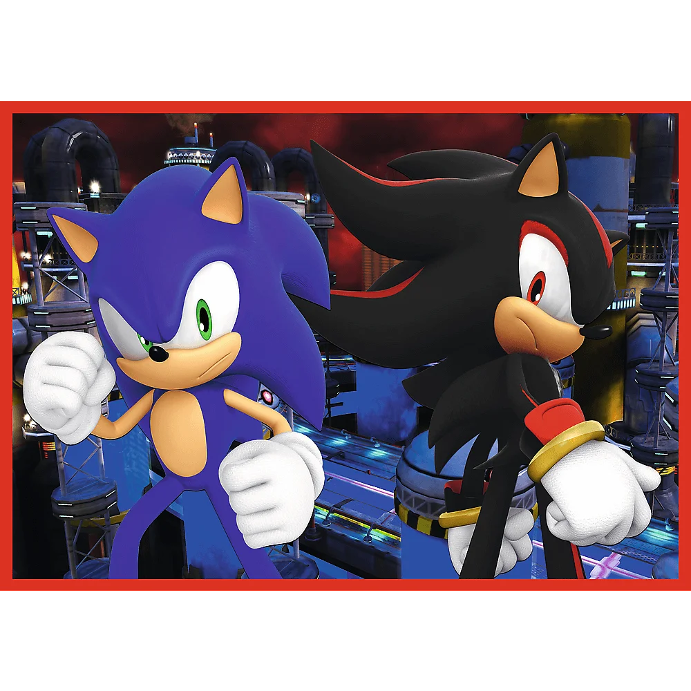Sonic the Hedgehog - Dėlionių rinkinys 4 viename - Image 3