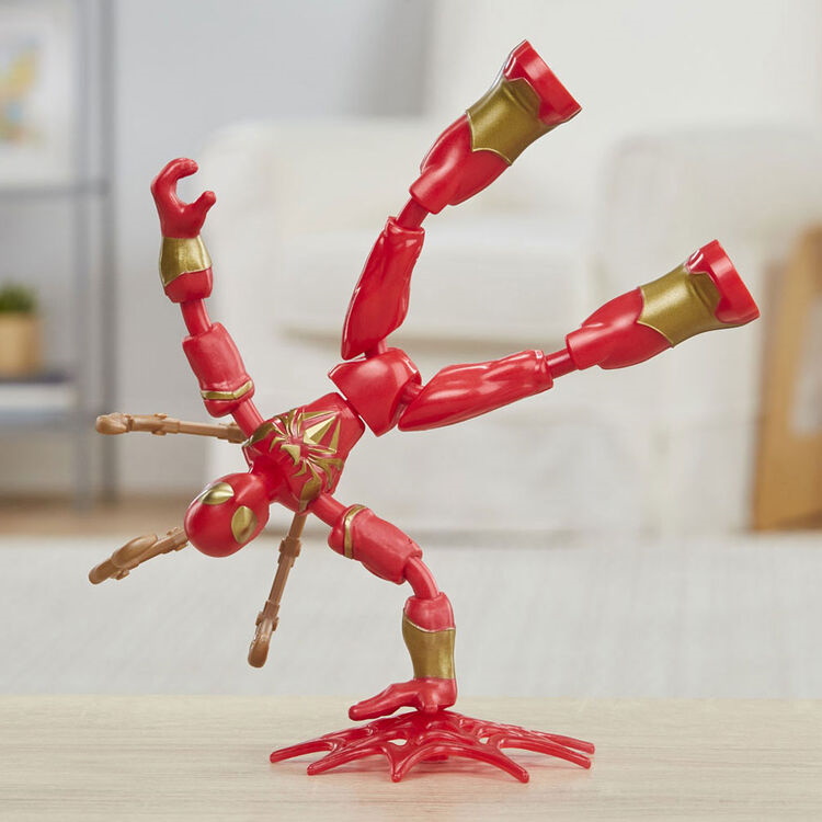 Spider-Man - Žmogaus voro herojaus figūrėlė Iron Spider - 15 cm - Image 3