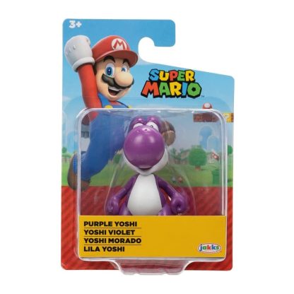 Super Mario - Figūrėlė Purple Yoshi - 6 cm