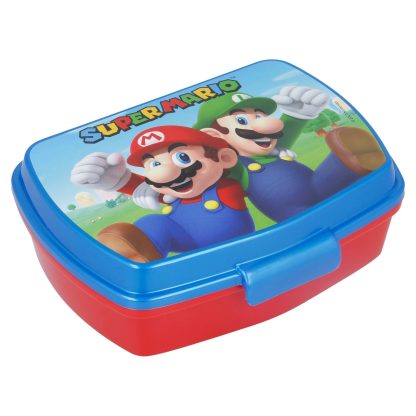 Super Mario Sumuštinių dėžutė raudona