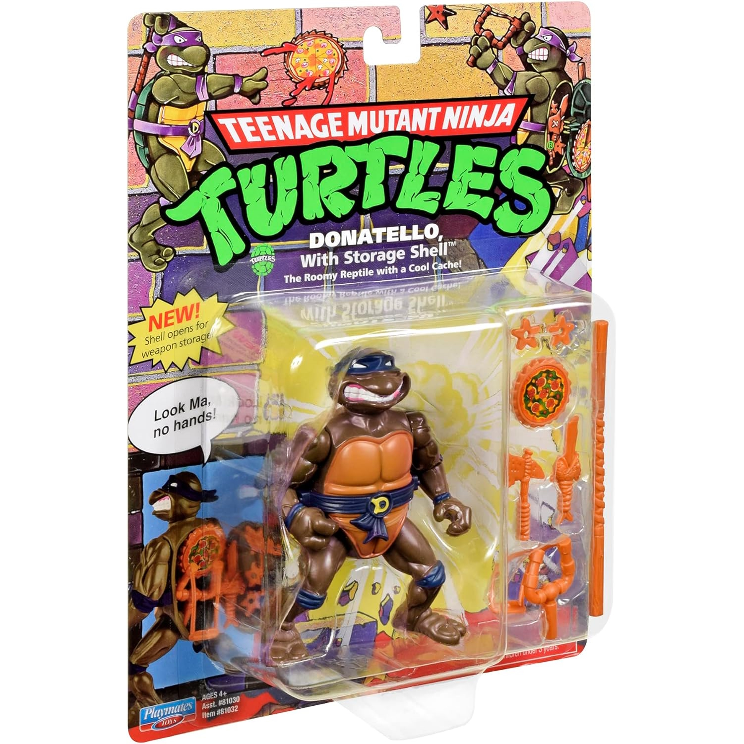 TMNT – Vėžliuko nindzės figūrėlė Donatello su aksesuarais - Image 4