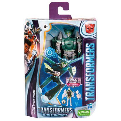 Transformers Transformeris EARTHSPARK DELUXE figūrėlė Terran Nightshade