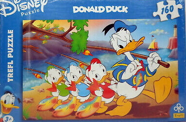 Donald Duck Trefl kompanijos dėlionė