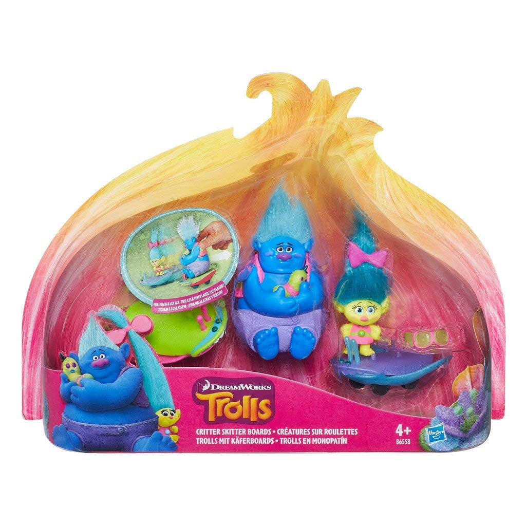 Trolls - Figūrėlių rinkinys "Critter Skitter Boards"