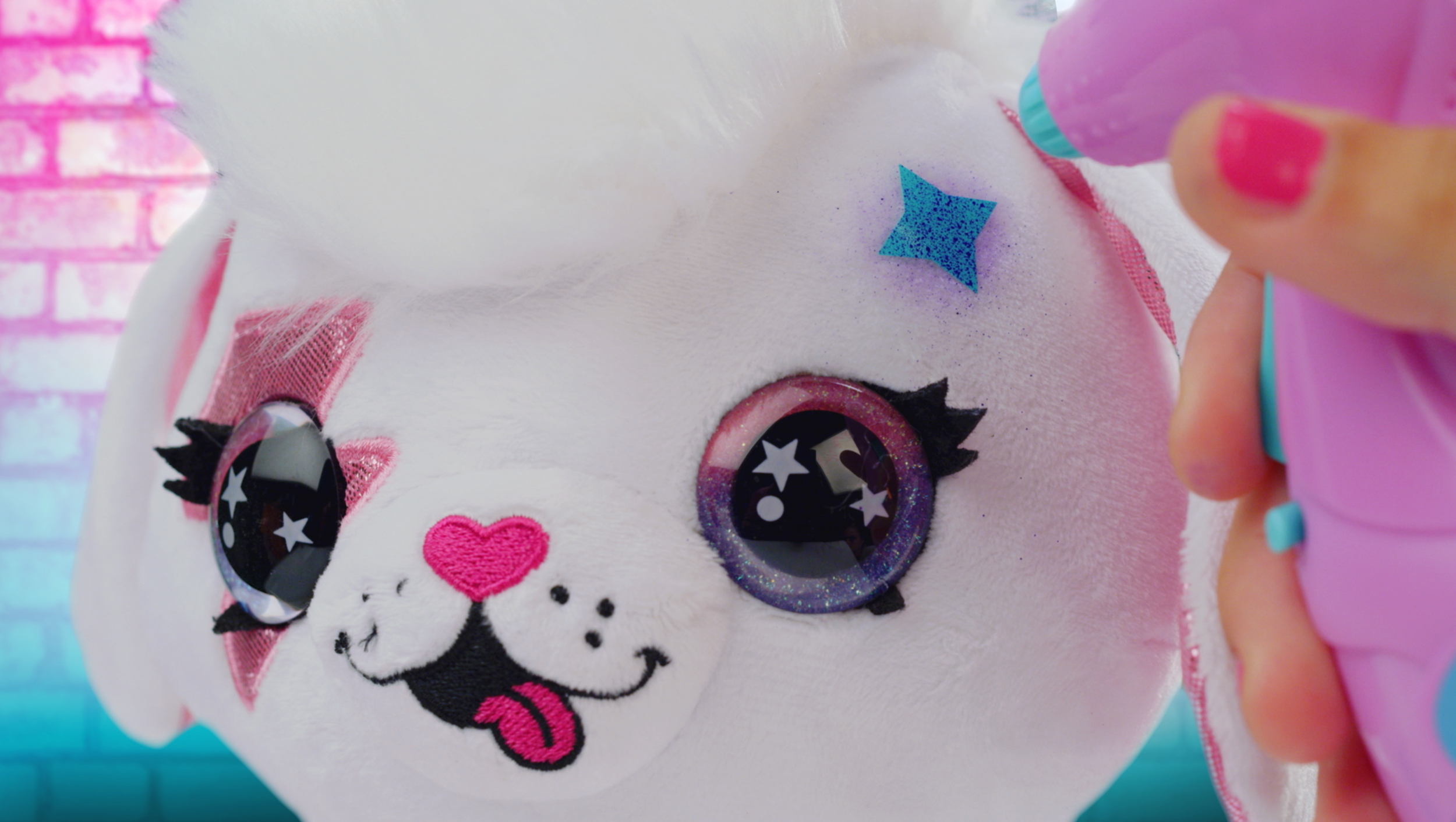 Airbrush Plush - Rinkinys su aerografu "Šuniukas" - 26 cm - Image 15