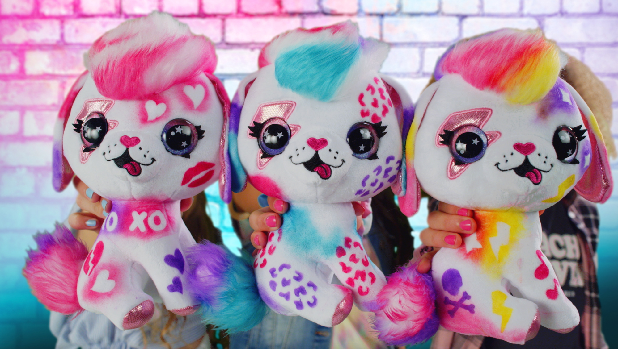 Airbrush Plush - Rinkinys su aerografu "Šuniukas" - 26 cm - Image 21
