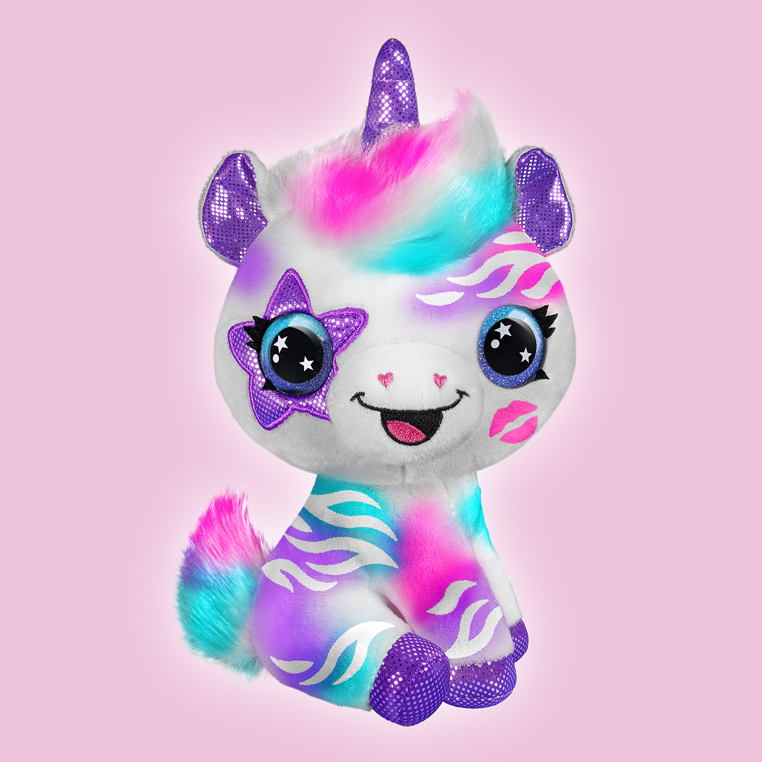 Airbrush Plush - Rinkinys su aerografu "Vienaragis" - 25 cm - Image 9