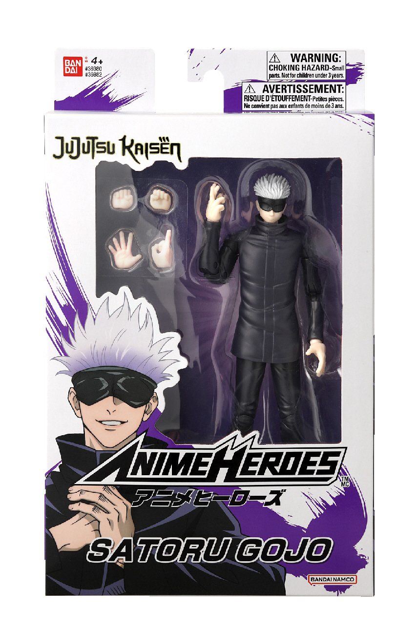 Jujutsu Kaisen – Figūrėlė Gojo Satoru su priedais, Anime Heroes - 16 cm