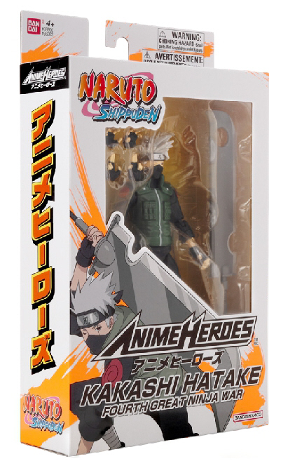 Naruto - Figūrėlė su priedais, Hatake Kakashi ketvirtasis nindzių karas - 16 cm - Image 2