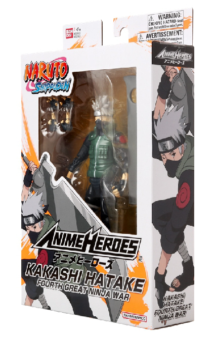 Naruto - Figūrėlė su priedais, Hatake Kakashi ketvirtasis nindzių karas - 16 cm - Image 3