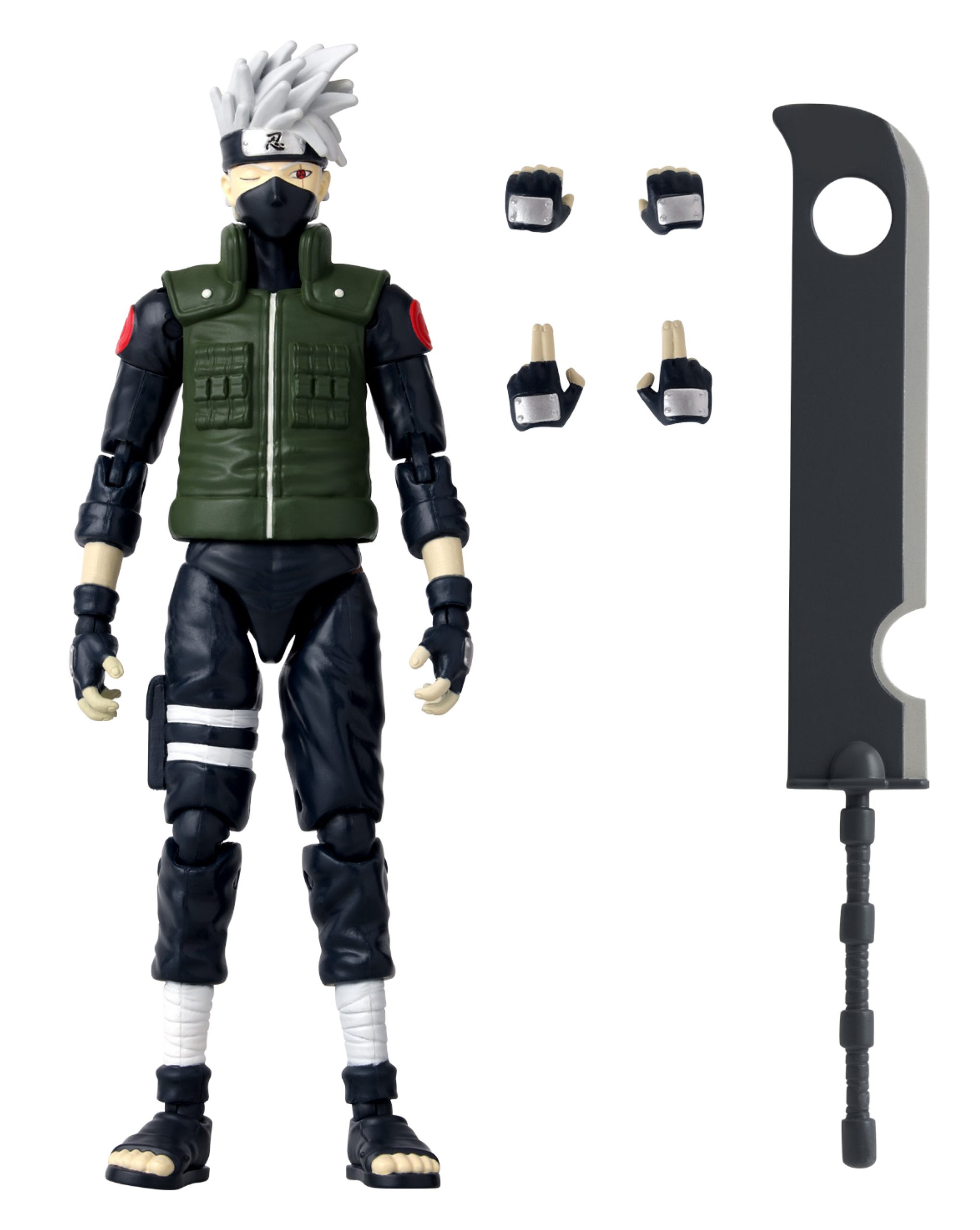 Naruto - Figūrėlė su priedais, Hatake Kakashi ketvirtasis nindzių karas - 16 cm - Image 9