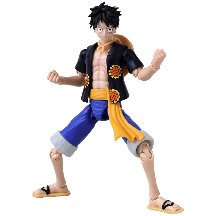 One Piece - Figūrėlė su priedais, Monkey D. Luffy (Dressrosa Version), Anime Heroes - 16 cm - Image 4