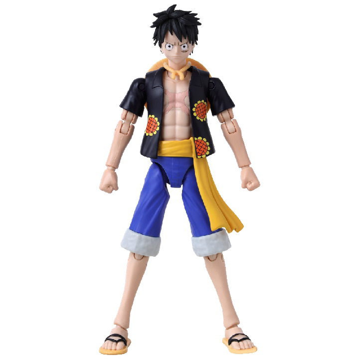 One Piece - Figūrėlė su priedais, Monkey D. Luffy (Dressrosa Version), Anime Heroes - 16 cm