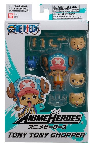 One Piece - Figūrėlė Tony Tony Chopper su aksesuarais, Anime Heroes - 16 cm