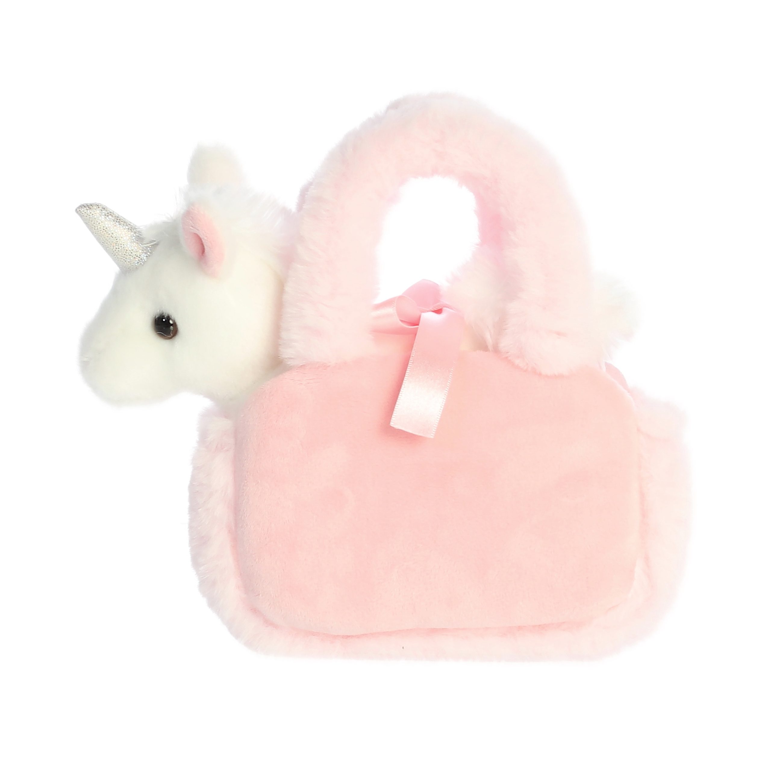 Aurora – Fancy Pals baltas vienaragis - 20 cm - Image 4