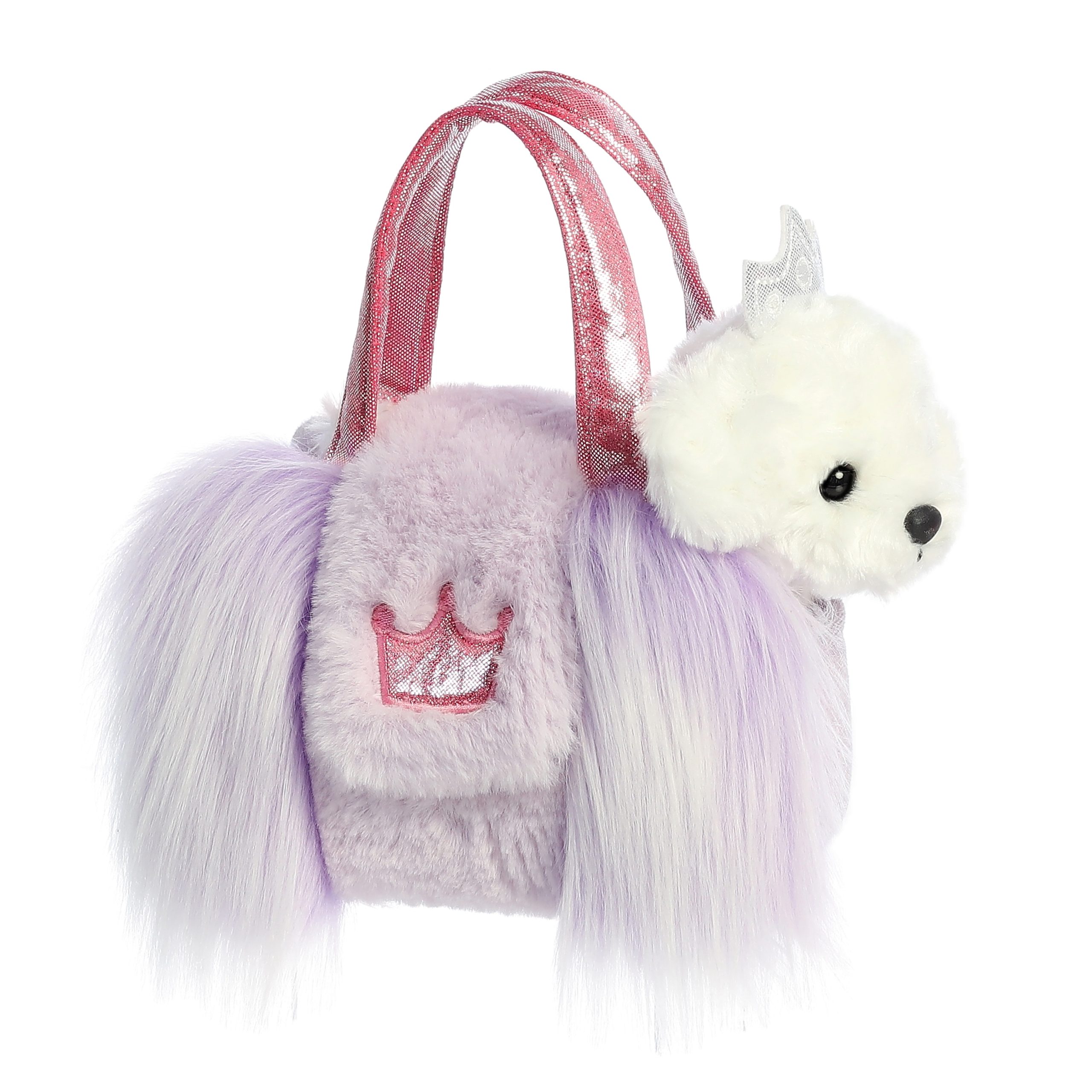 Aurora – Fancy Pals pliušinis šuniukas rankinėje - 20 cm - Image 5