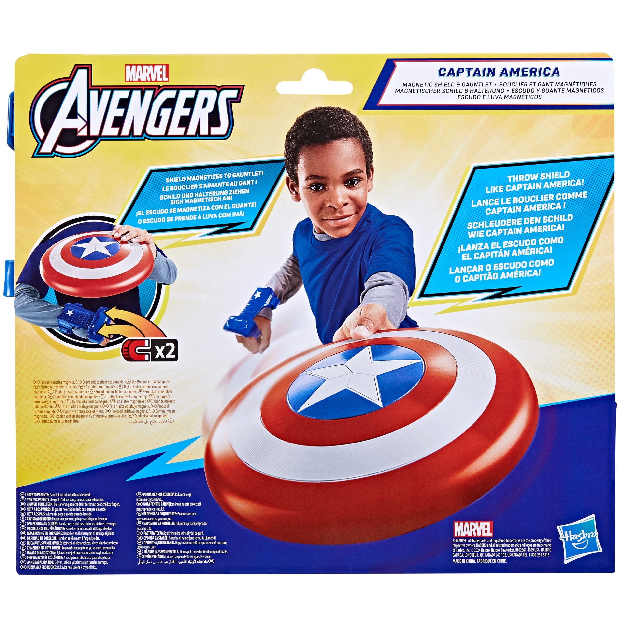 Avengers - Captain America magnetinis skydas ir pirštinė - Image 2