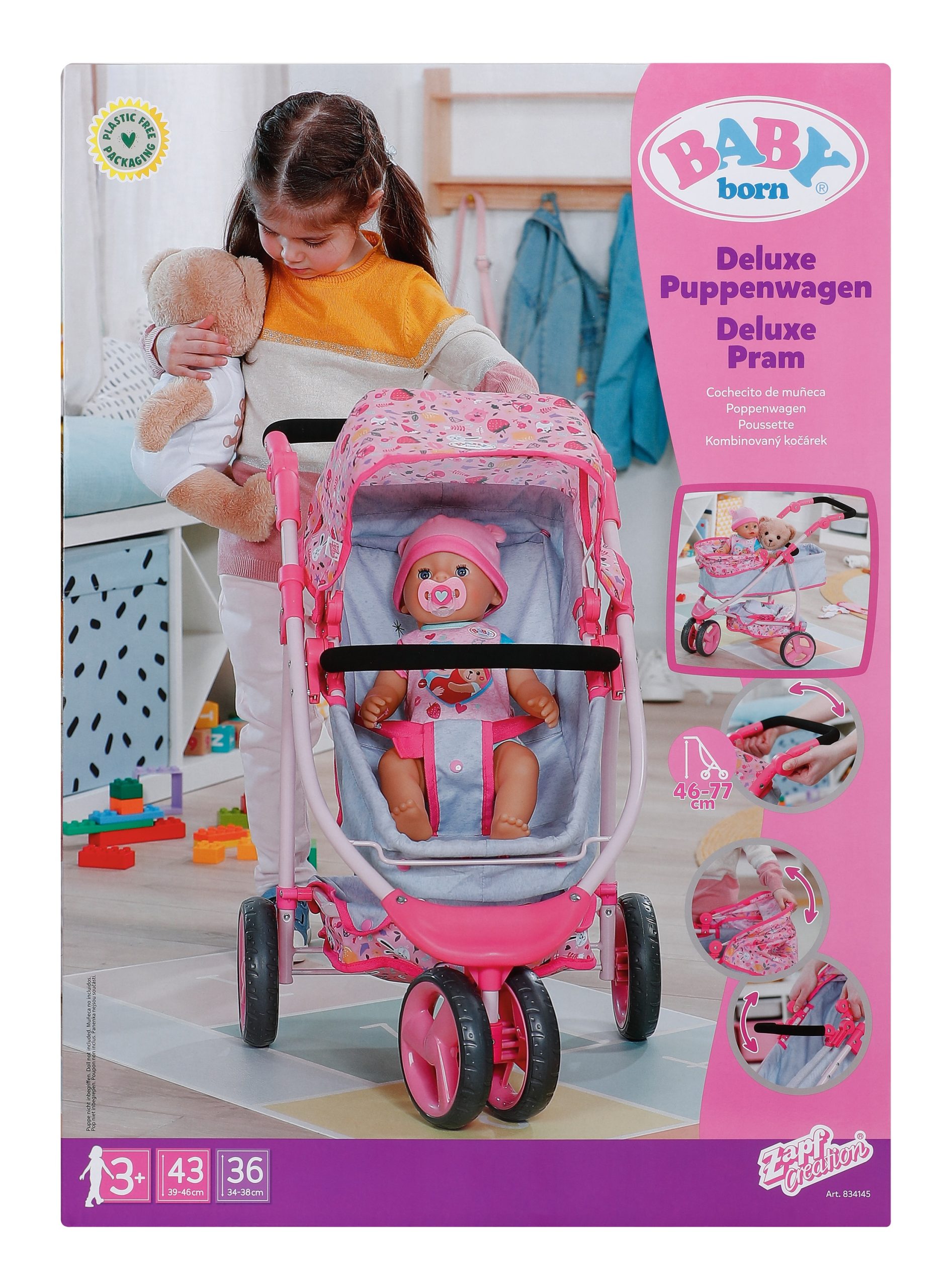 Baby Born – Prabangus vežimėlis