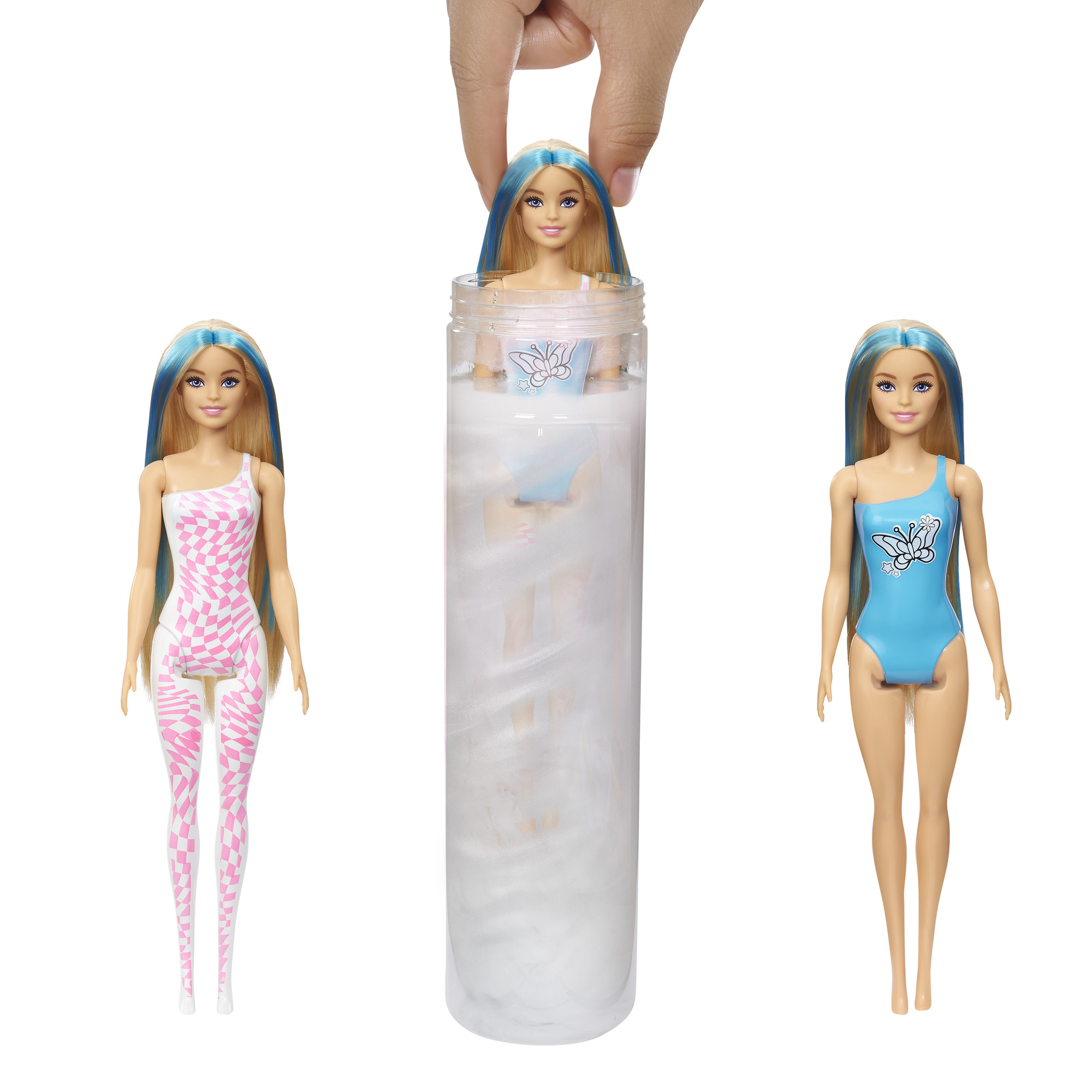 Barbie - Barbės spalvų siurprizų rinkinys, vaivorykštės serija, HRK06 - Image 2
