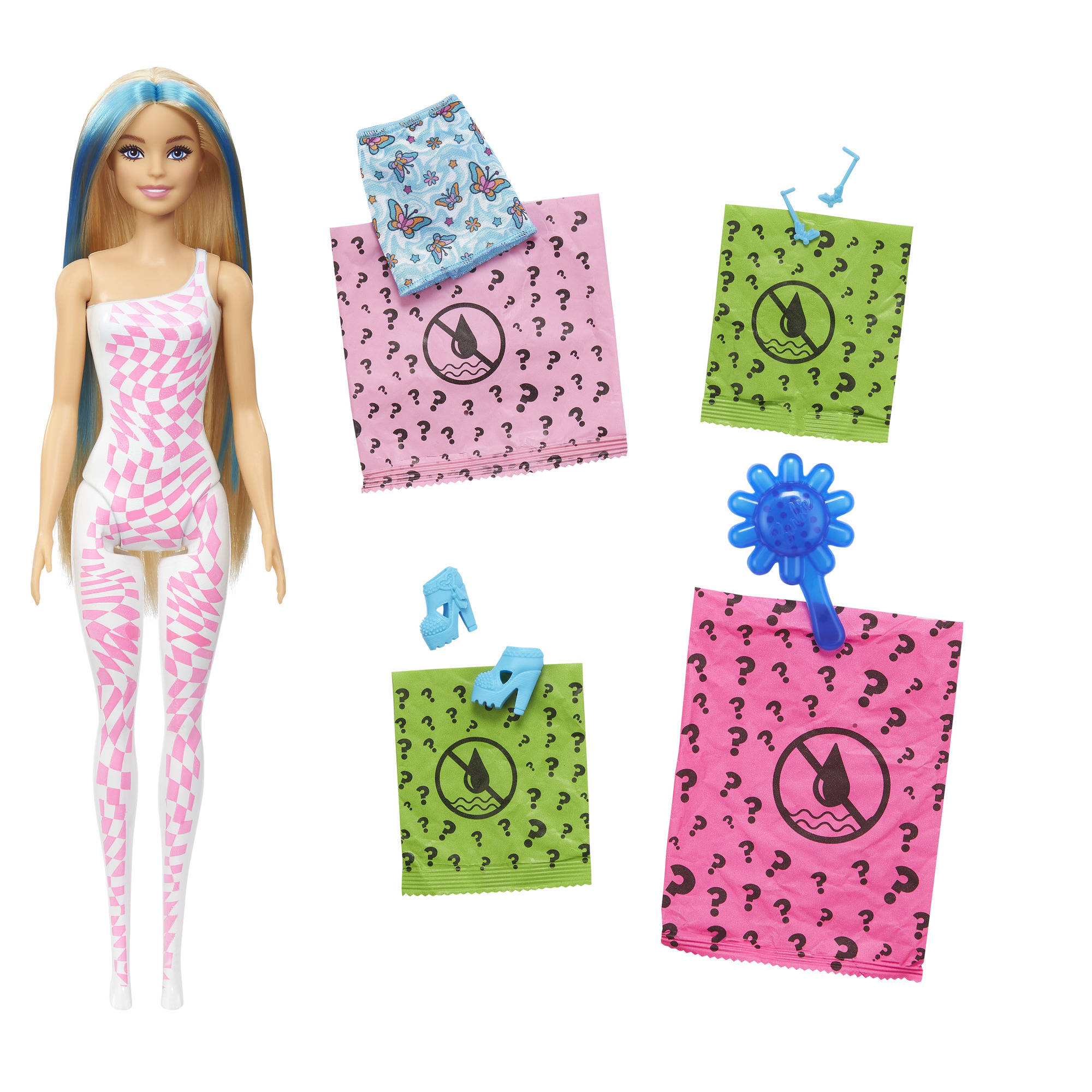 Barbie - Barbės spalvų siurprizų rinkinys, vaivorykštės serija, HRK06 - Image 3
