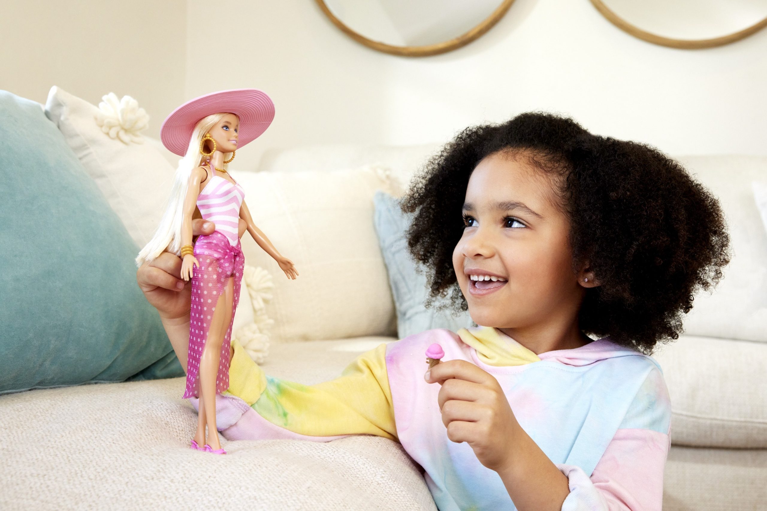 Barbie - Barbie Beach paplūdimio lėlės rinkinys, HPL73 - Image 2