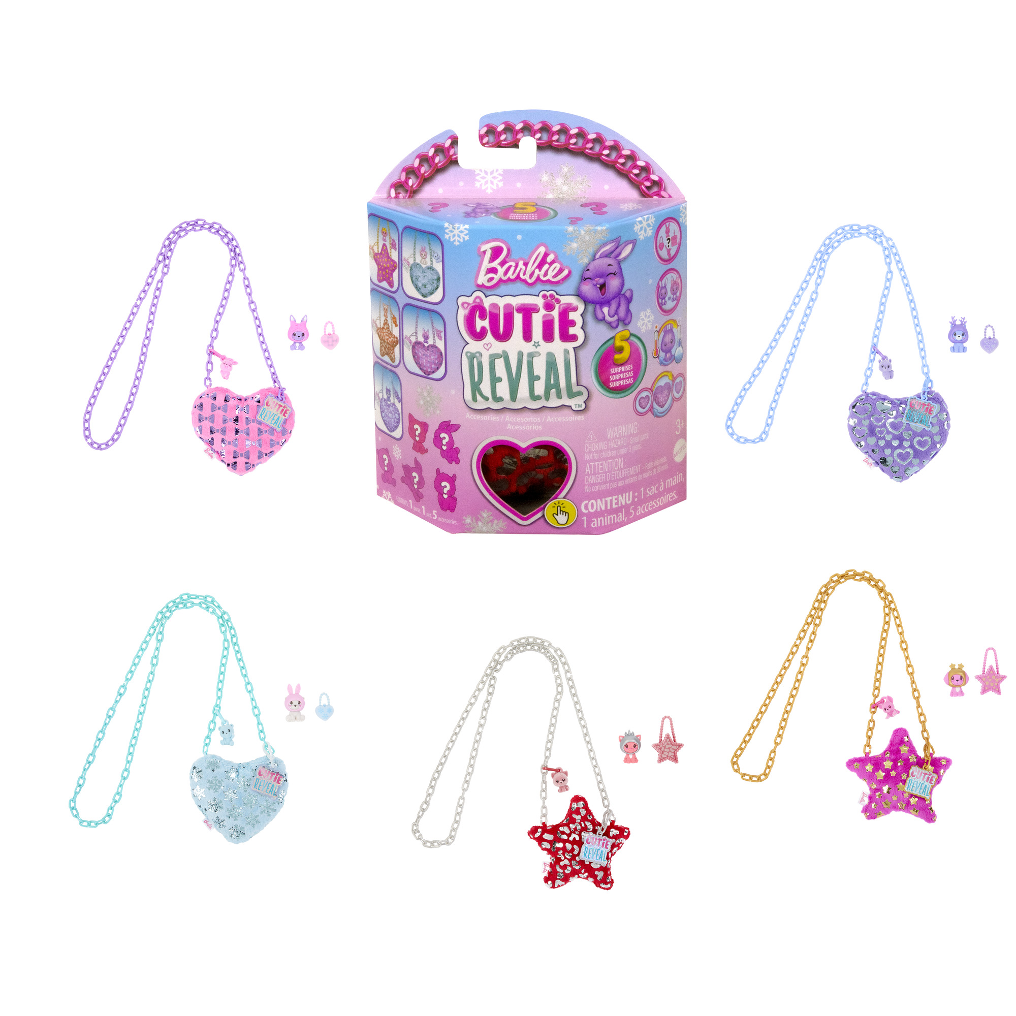 Barbie - Cutie Reveal piniginė, HKR33