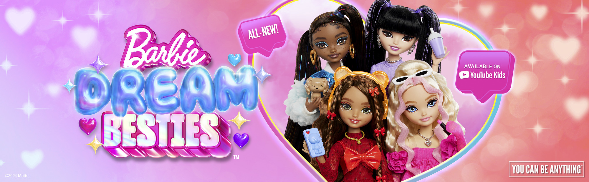 Barbie - Dream Besties lėlė Renee, HYC24 - Image 9