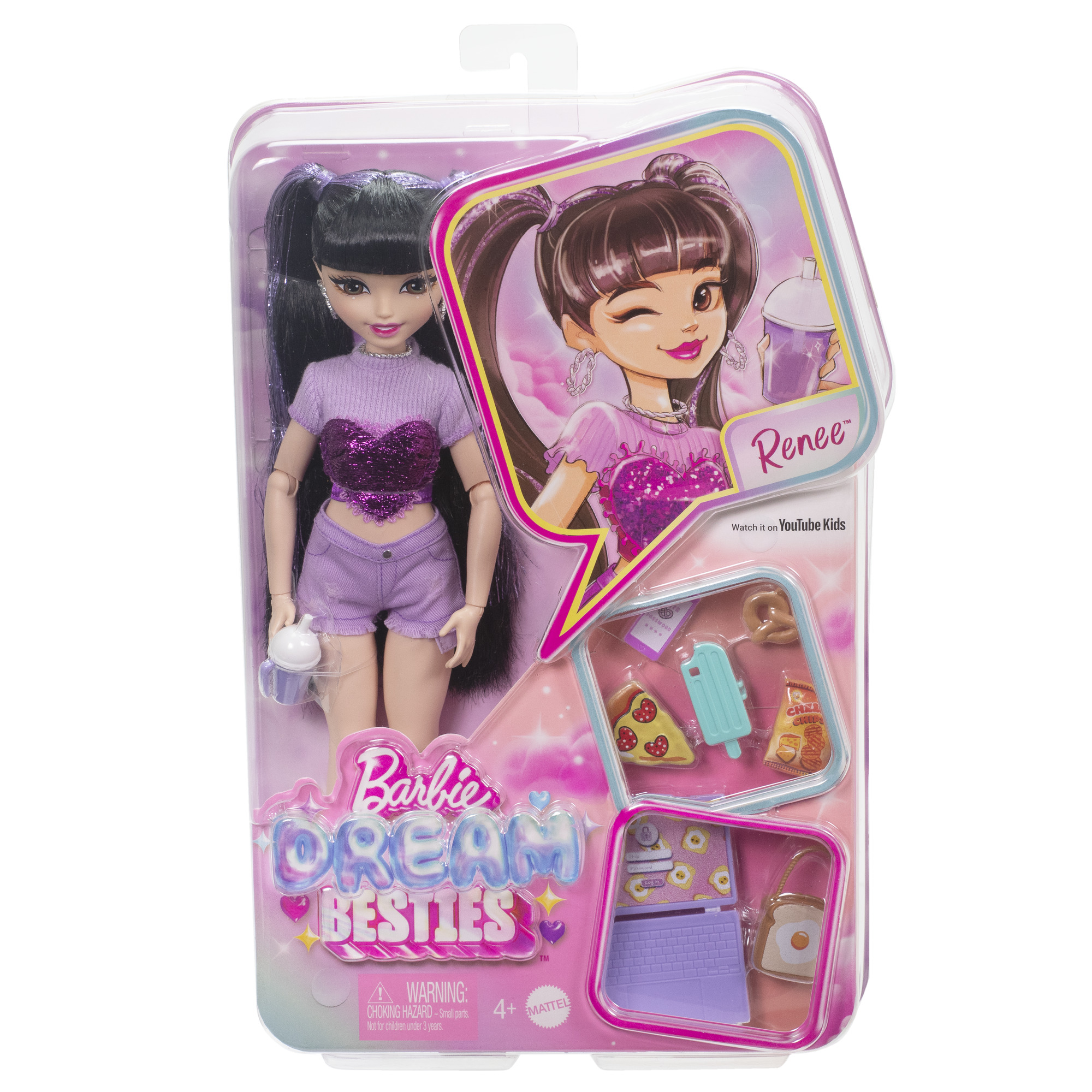 Barbie - Dream Besties lėlė Renee, HYC24